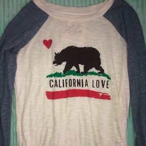 Basic “California love” long sleeved shirt